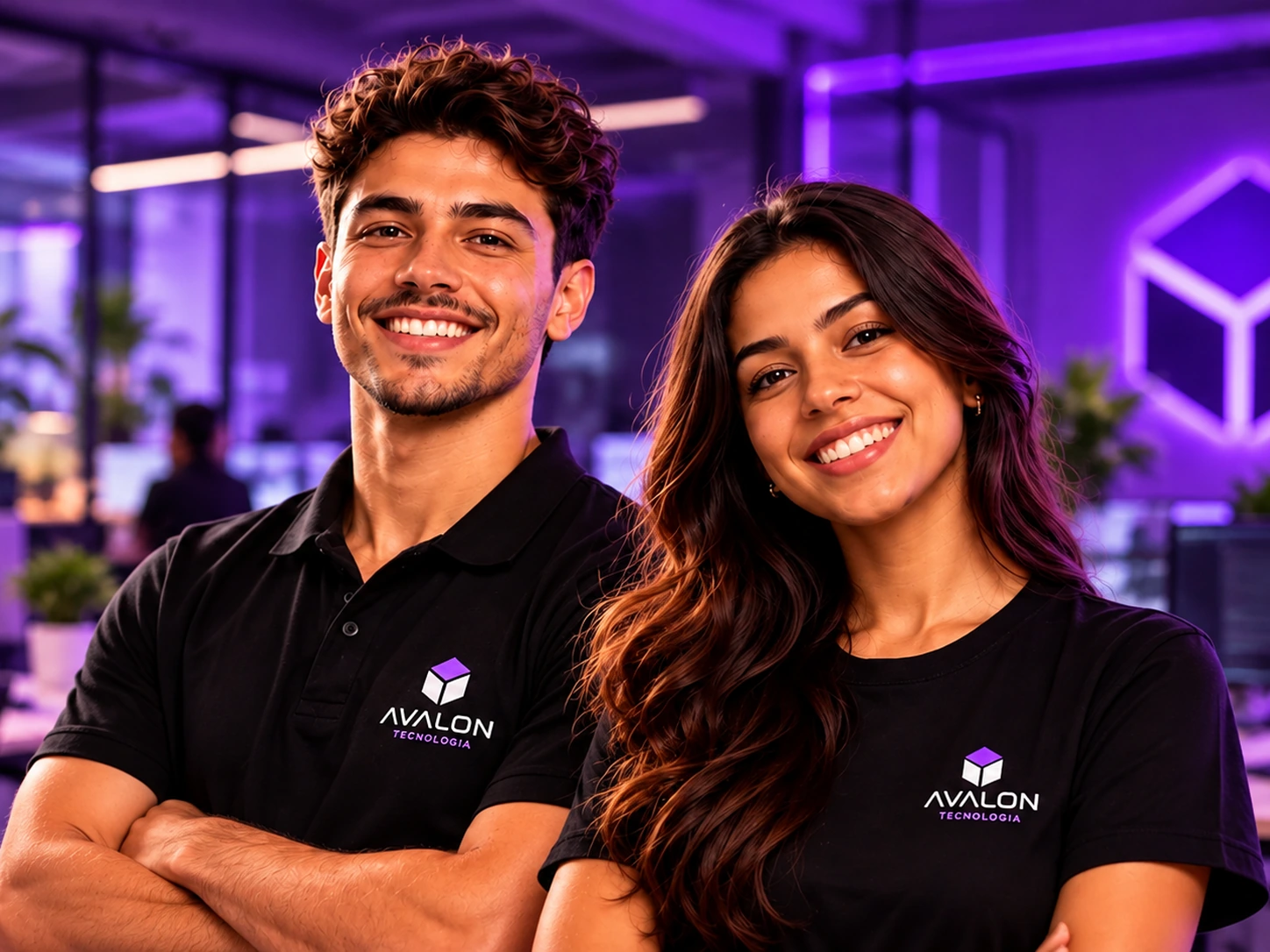 Profissionais da equipe Avalon Tecnologia